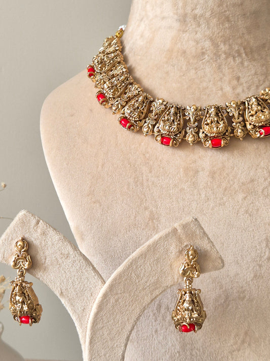 Suva Temple Necklace Set