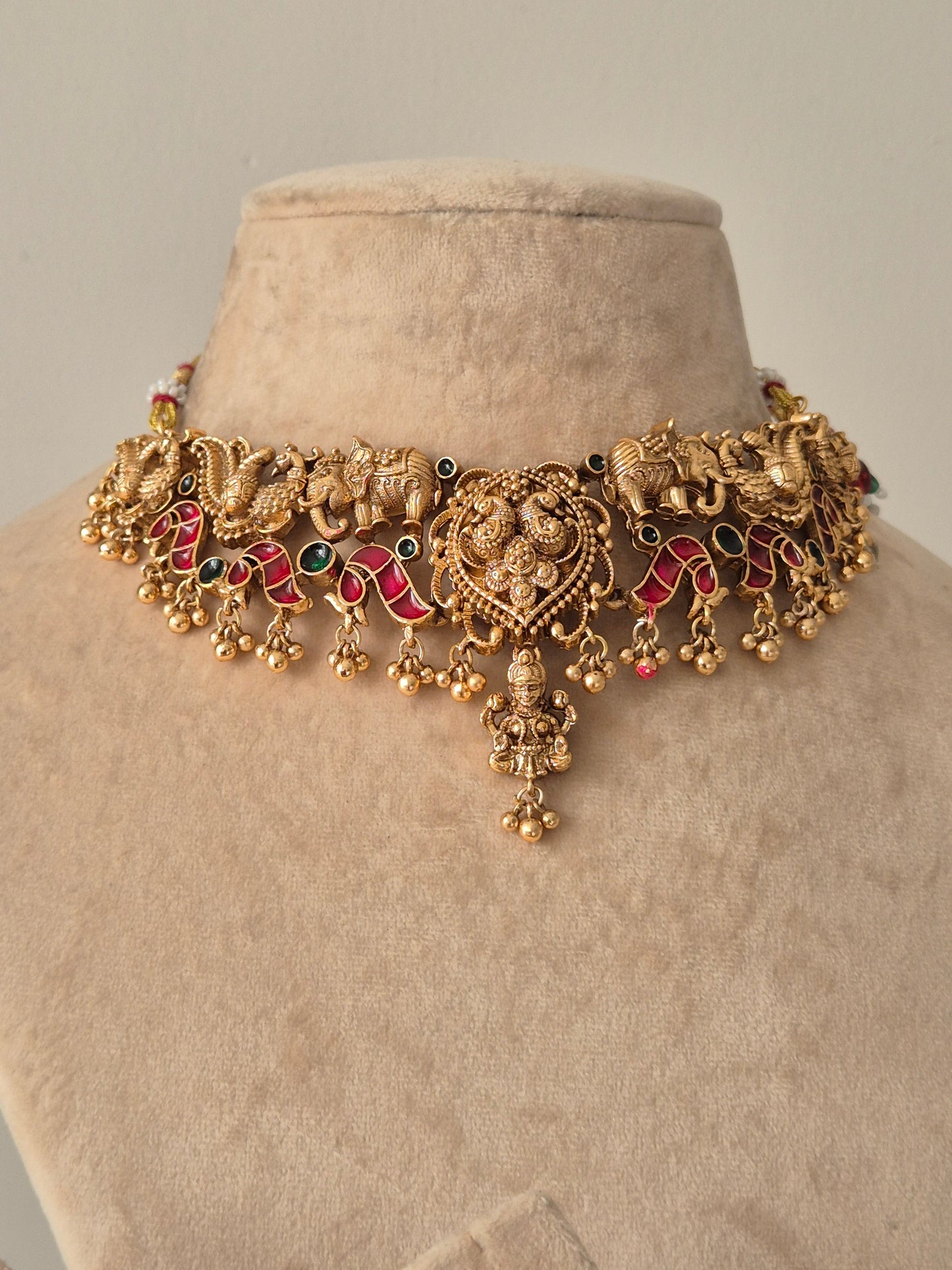 Chandrika Temple Necklace Set