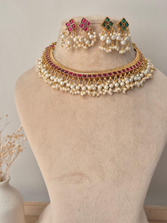 Godarva Reversible Necklace Set