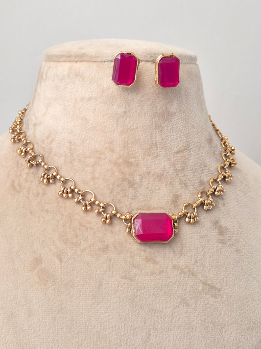 Babitha Necklace Set