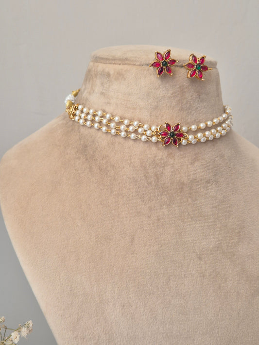 Barahmasi Choker Set