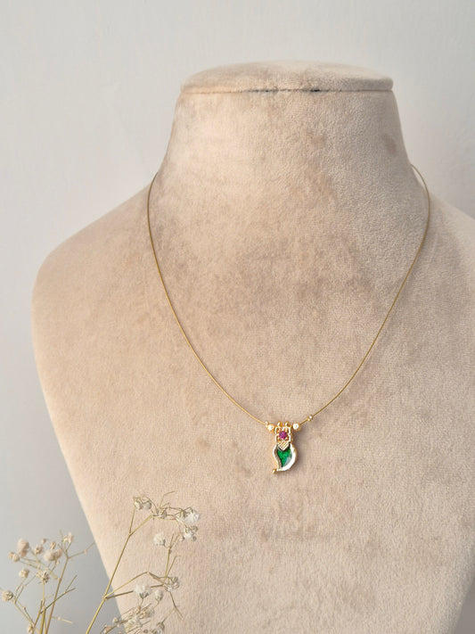 Navika Invisible Chain Necklace