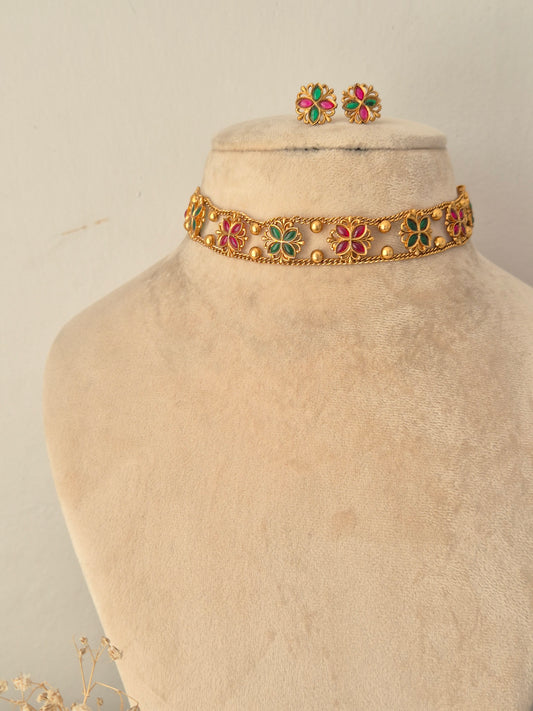 Ahalya Necklace Set