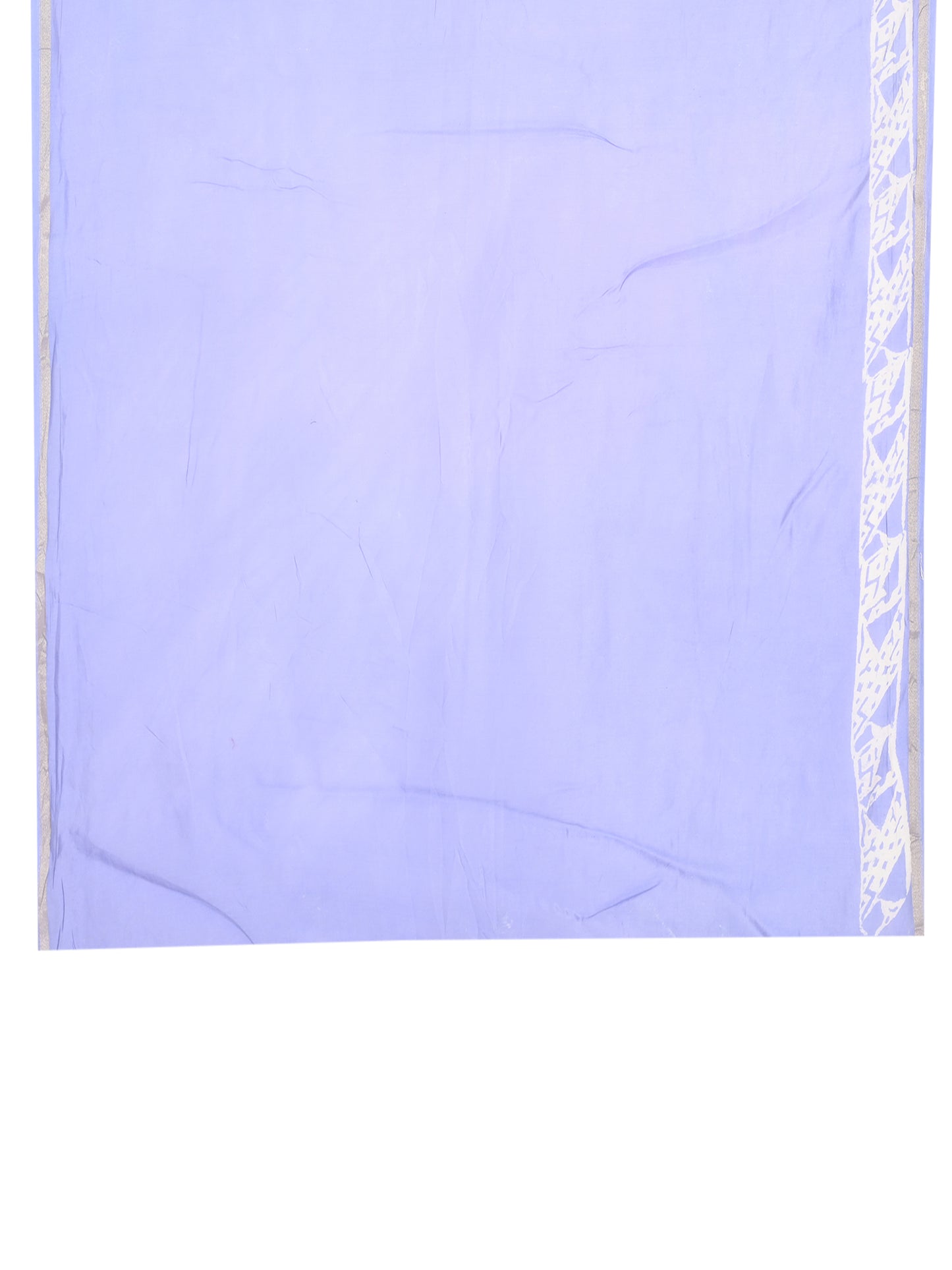 Amira purple hand block printed cotton-silk saree by Naitri. Traditional Bagh print saree for women with floral motifs and gold zari border, includes matching blouse piece by naitri.in