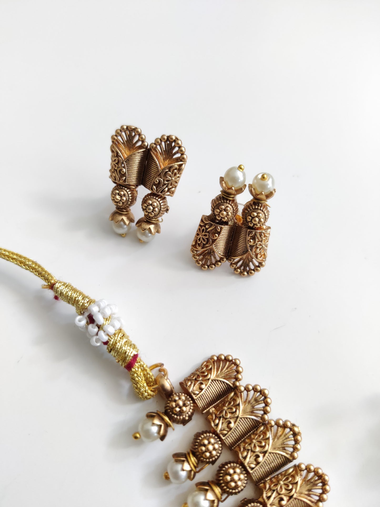 Tejasvi Temple Necklace Set