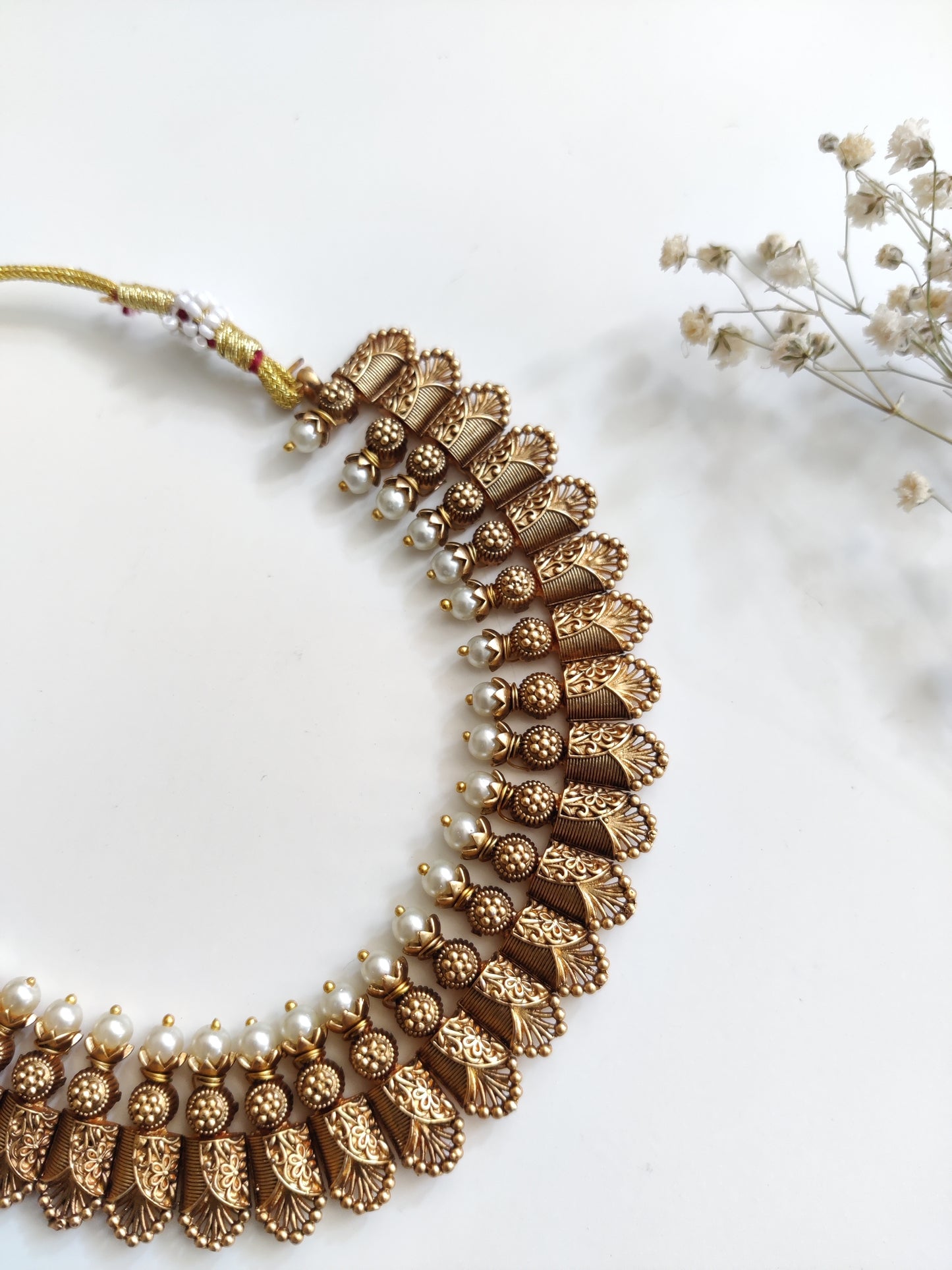 Tejasvi Temple Necklace Set