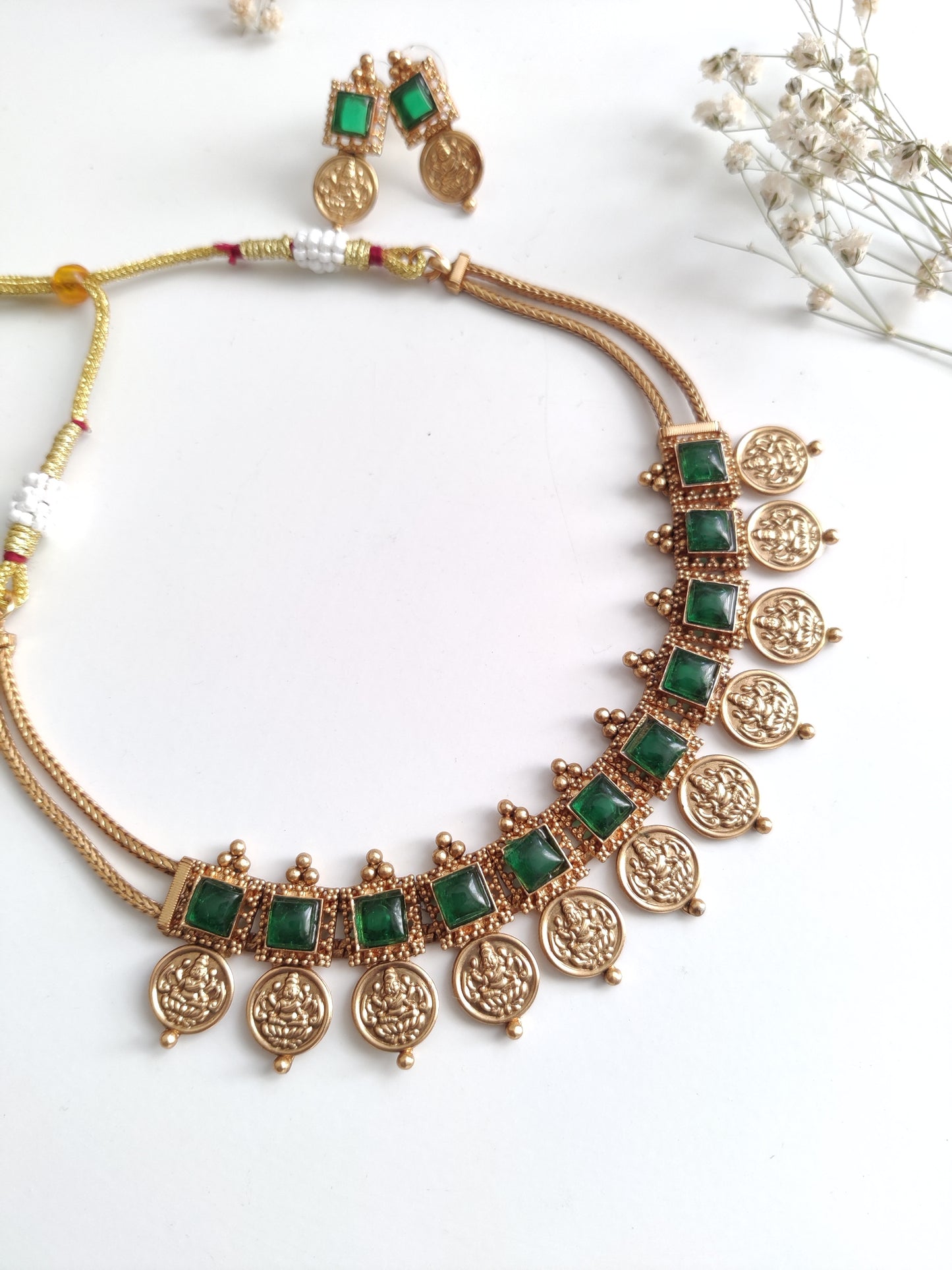 Kanchana Temple Necklace Set