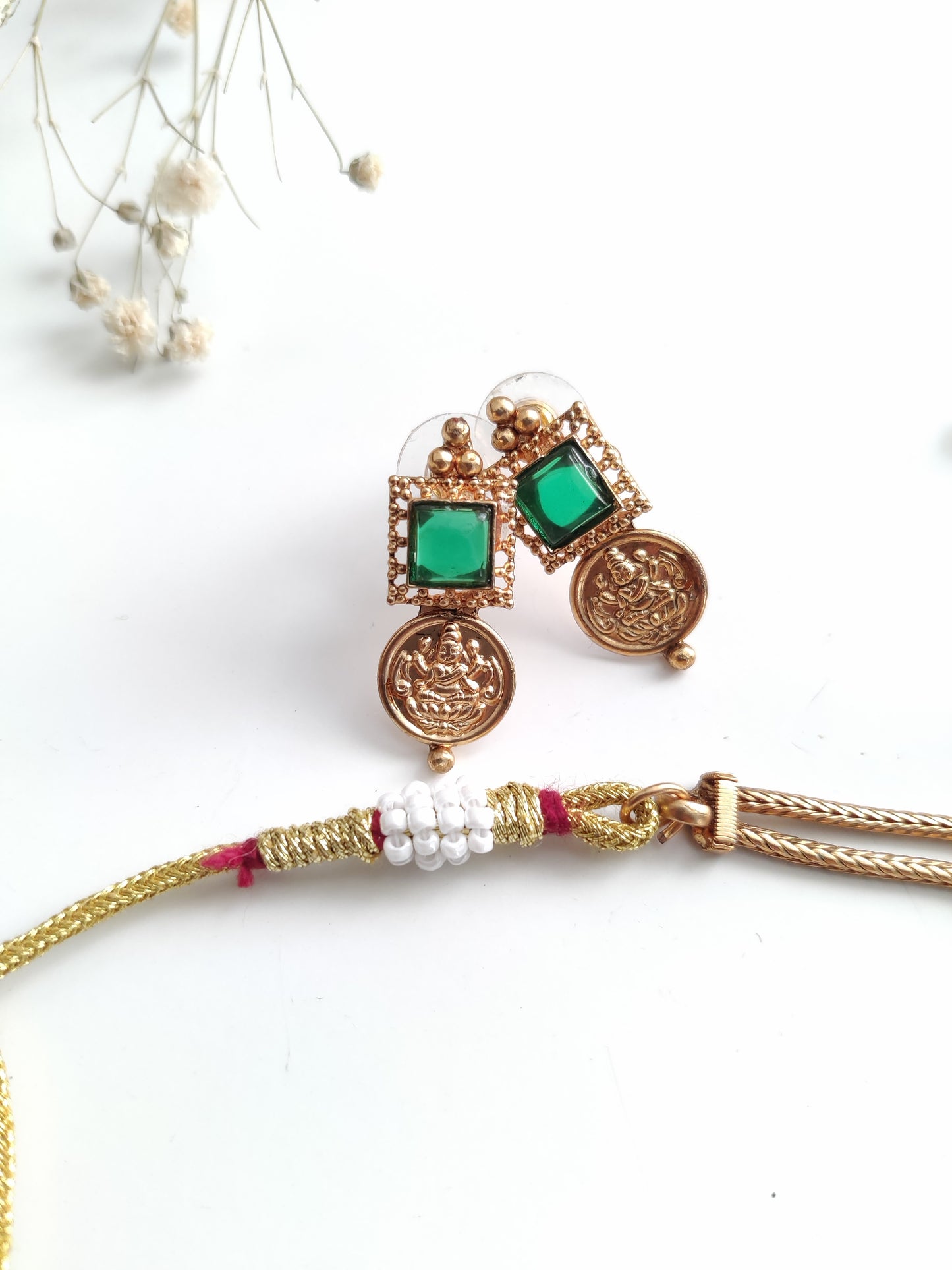 Kanchana Temple Necklace Set