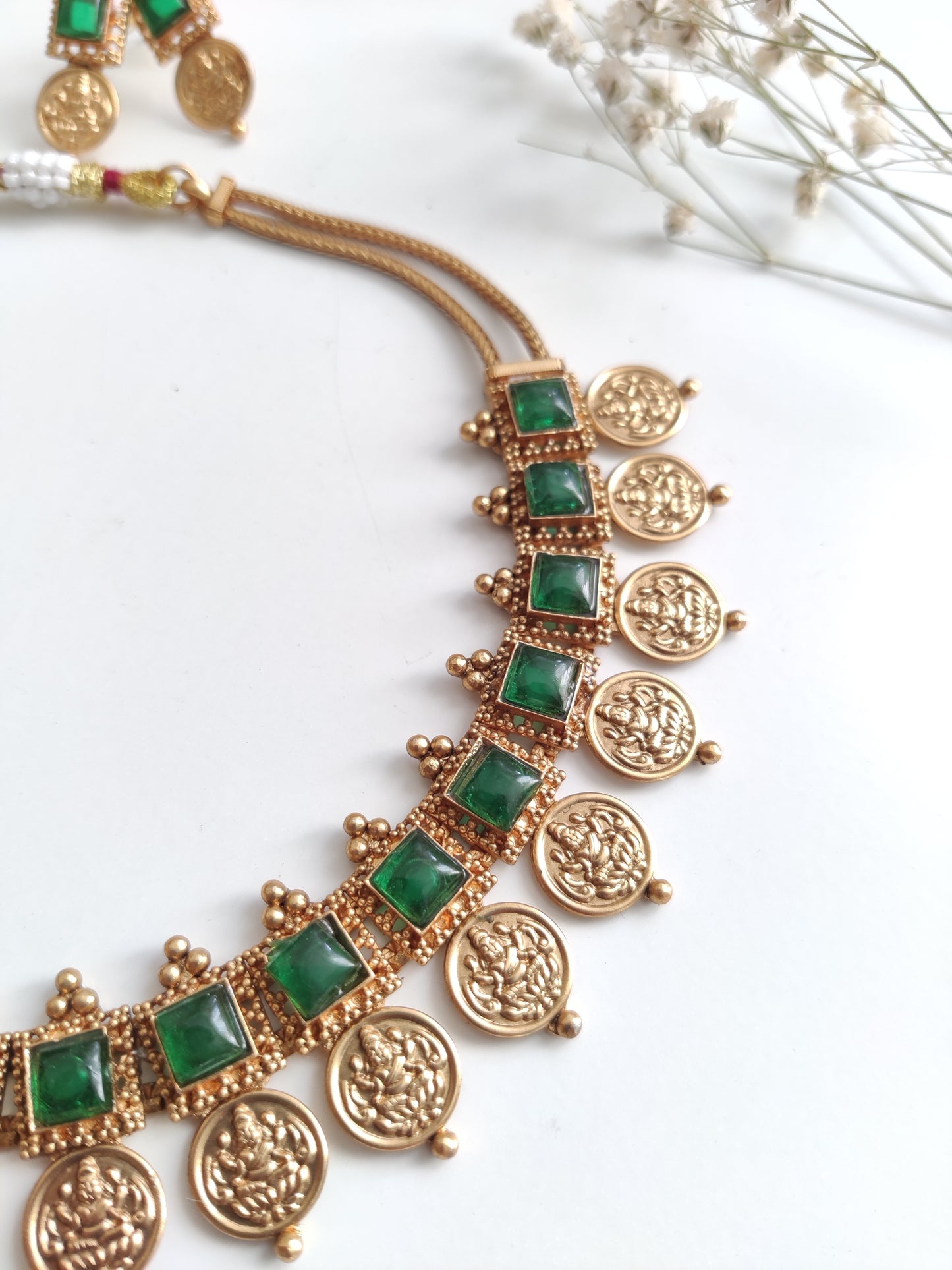 Kanchana Temple Necklace Set
