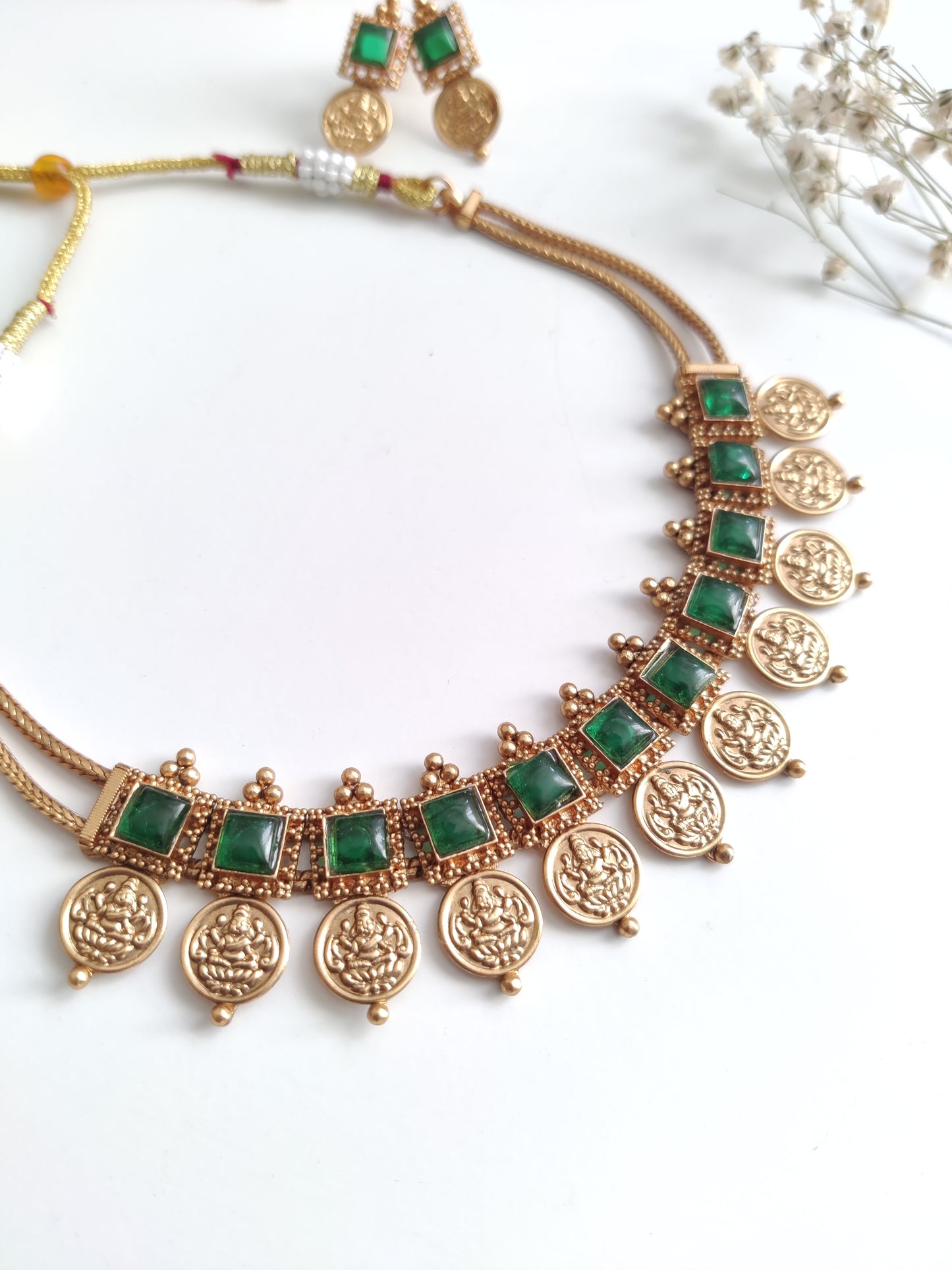Kanchana Temple Necklace Set
