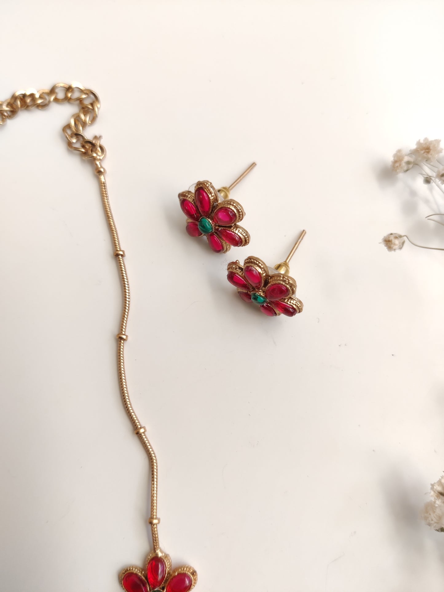 Tamanna Temple Necklace Set