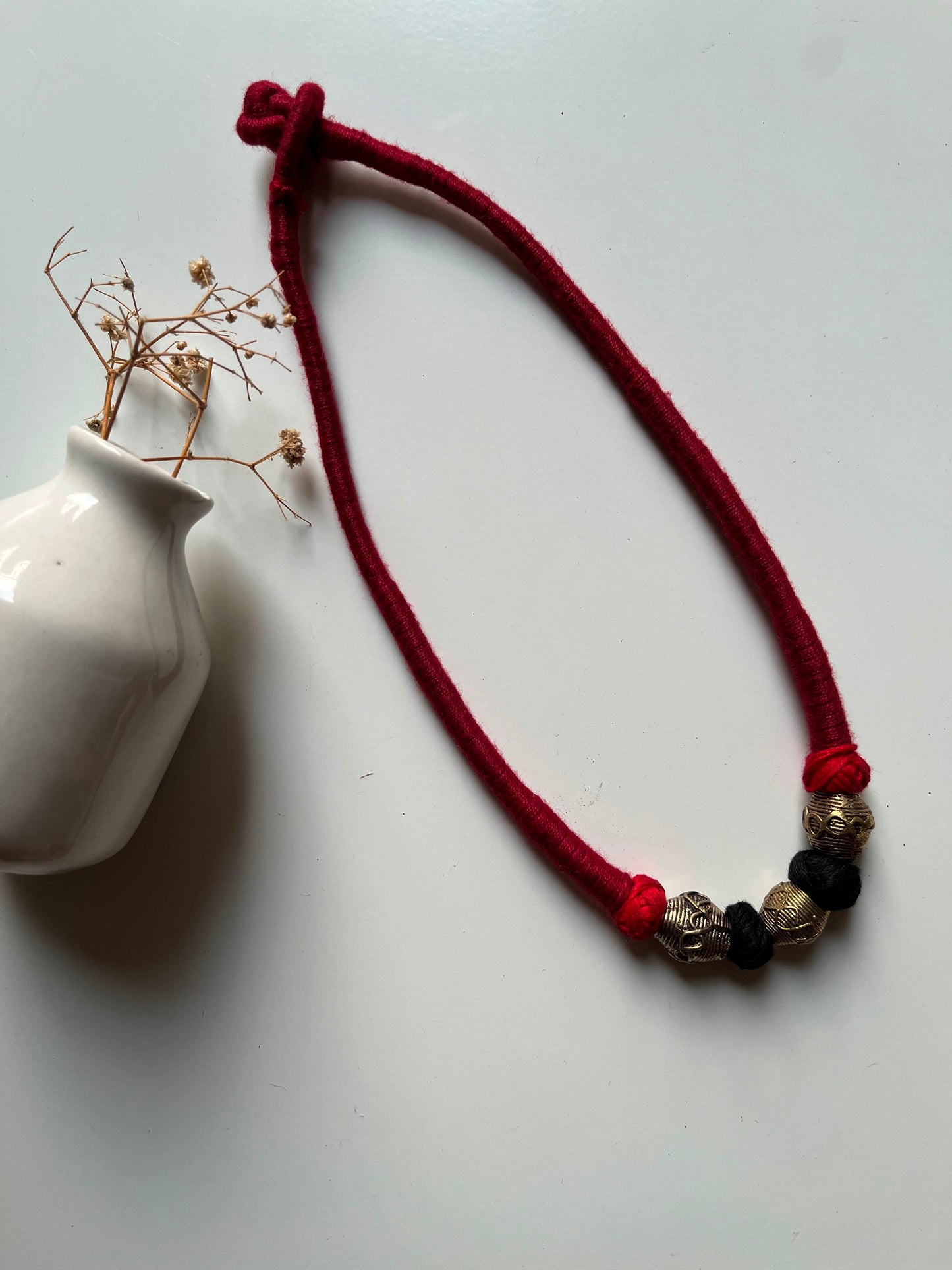 Yashi Dhokra Necklace by Naitri - Necklace
