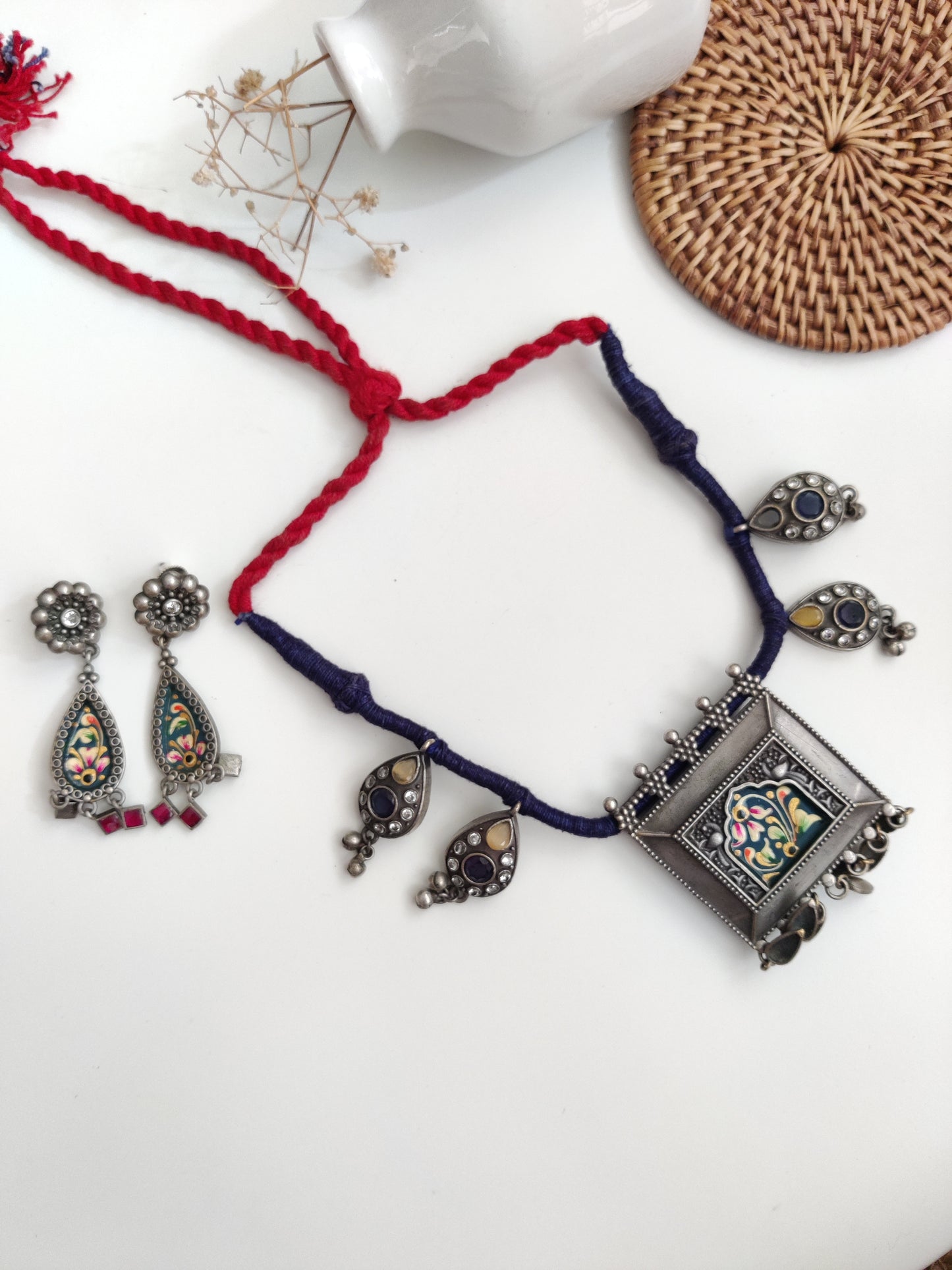 Harika Necklace Set by Naitri - Necklace