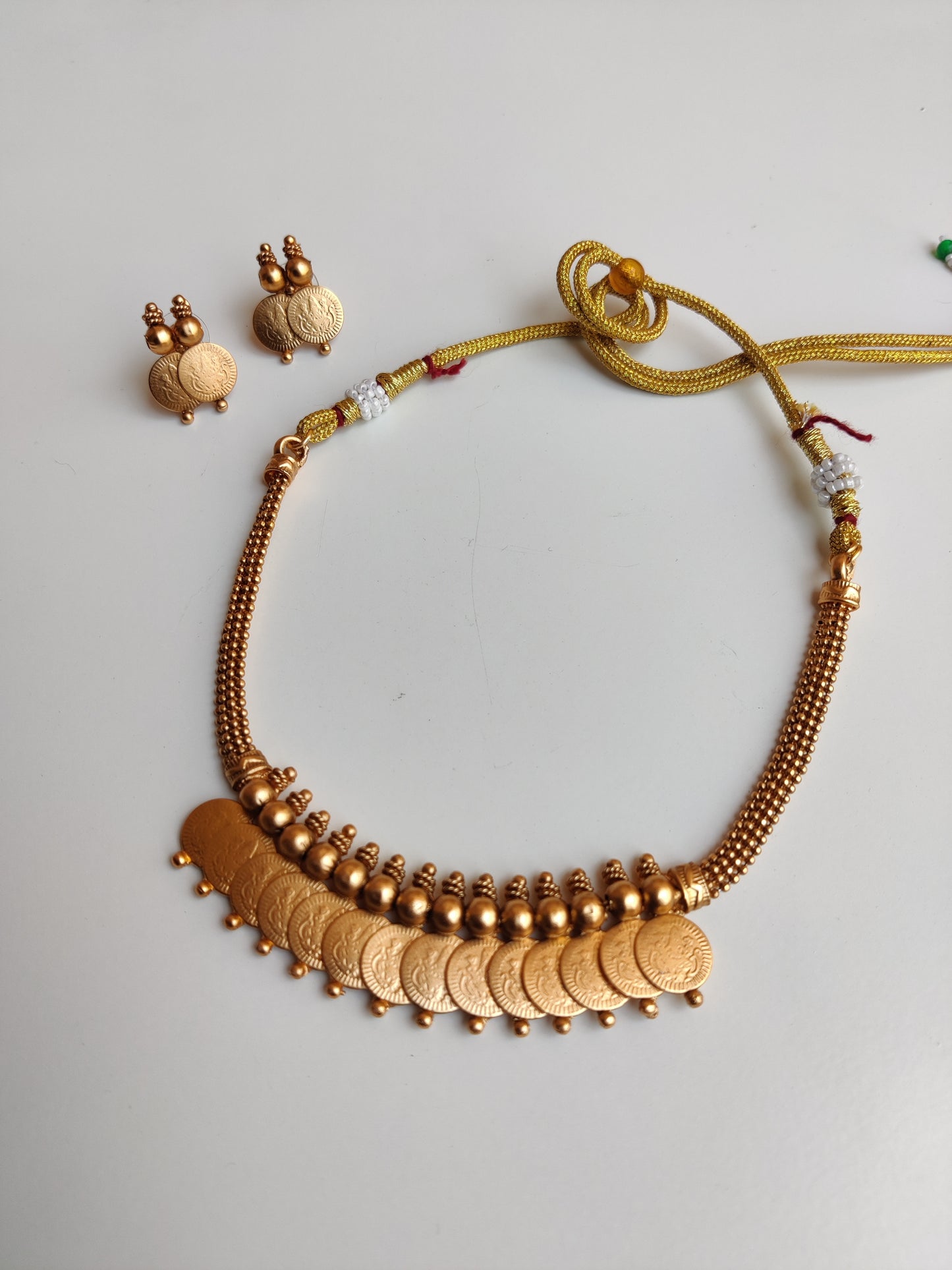 Aura Temple Necklace Set