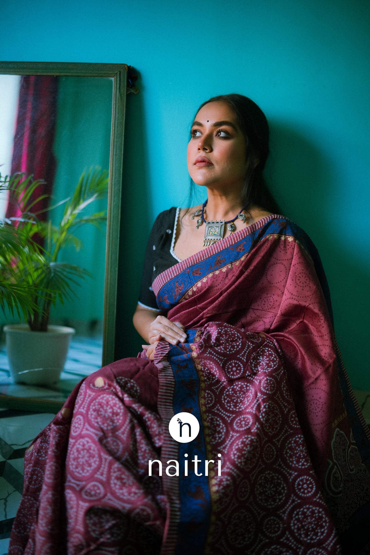 Rituja Hand Block Print Saree