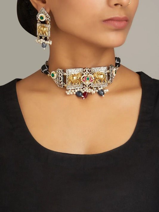 Yashoda Choker Necklace Set