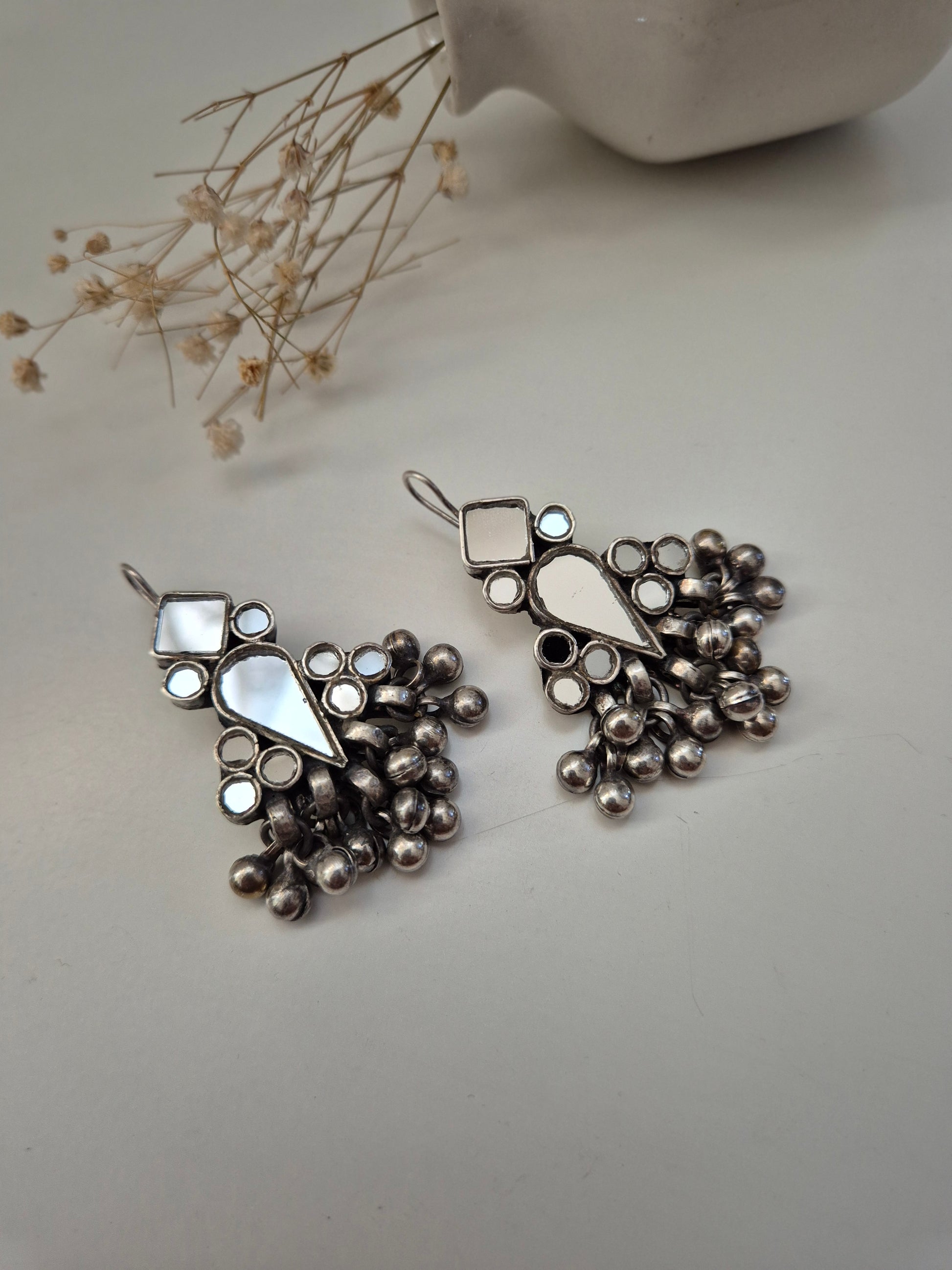 Medha Glass Earrings by Naitri - Earrings