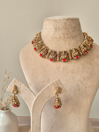 Suva Temple Necklace Set