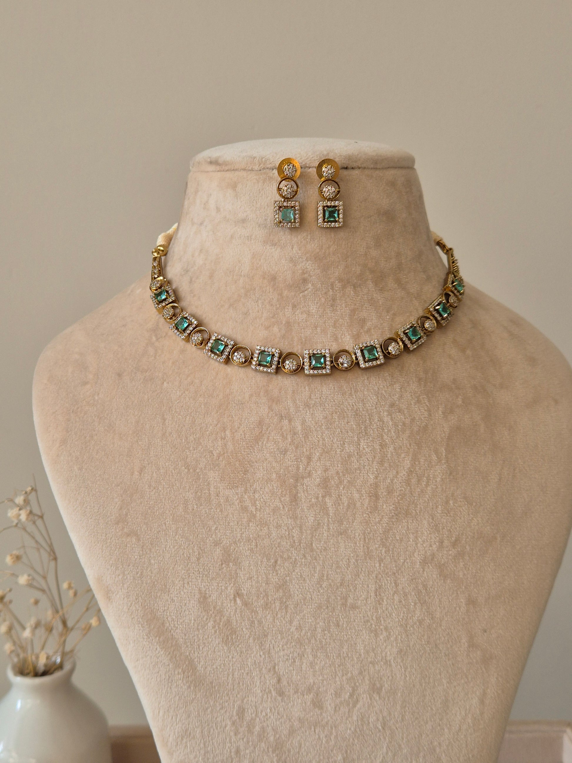 Tarang Necklace Set by Naitri - Necklace