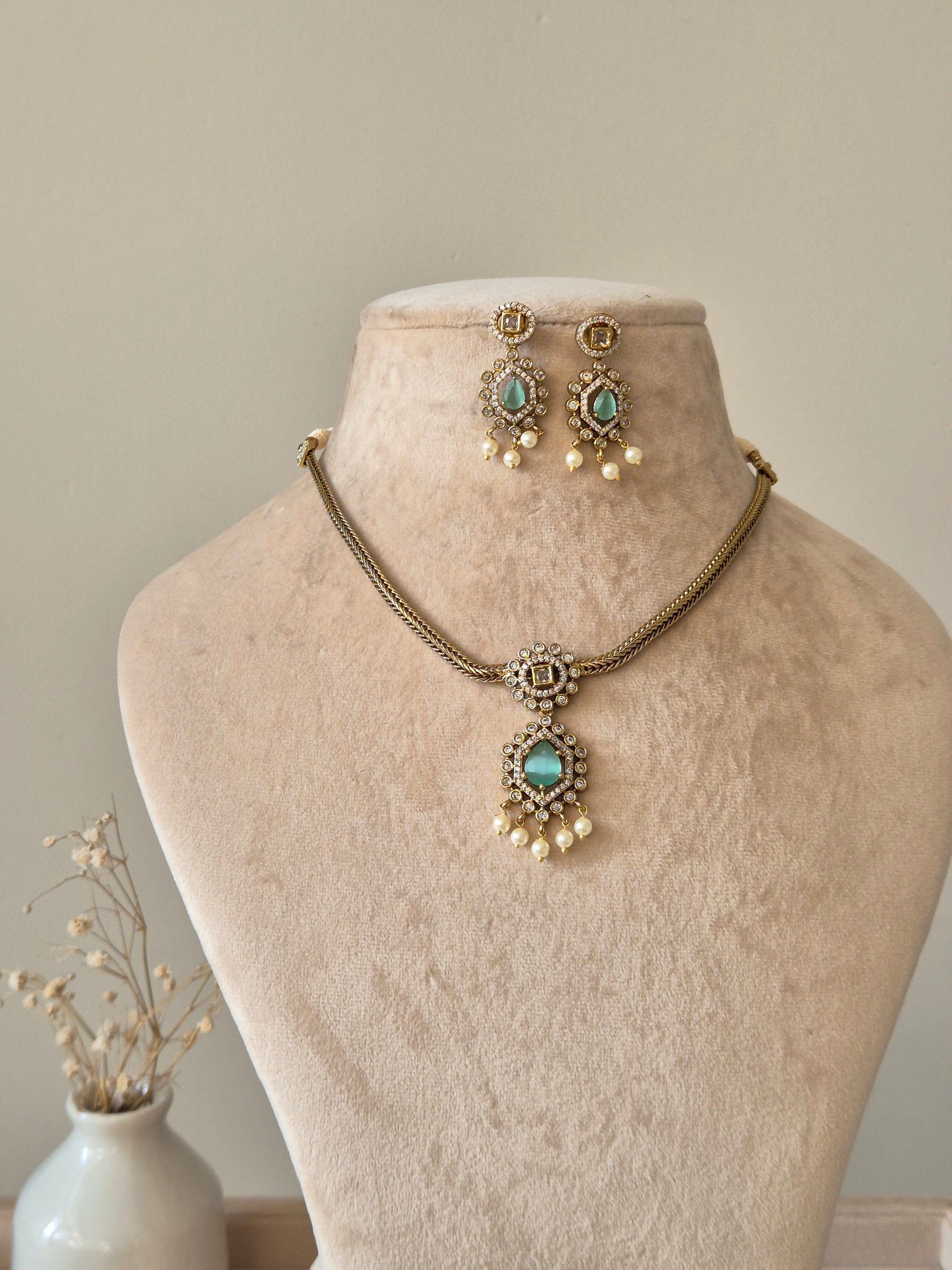 Nitanshi Necklace Set by Naitri - Necklace