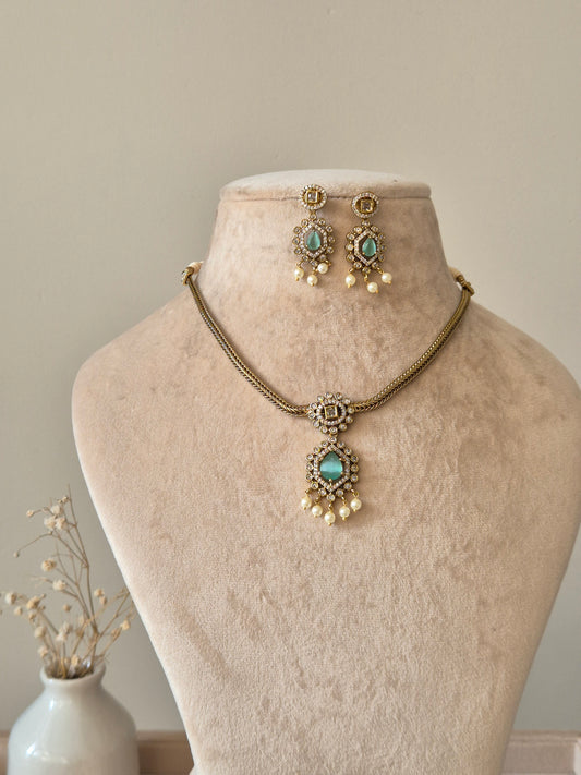 Nitanshi Necklace Set by Naitri - Necklace