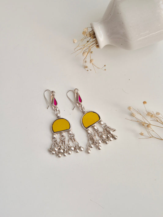 Suman Glass Earrings