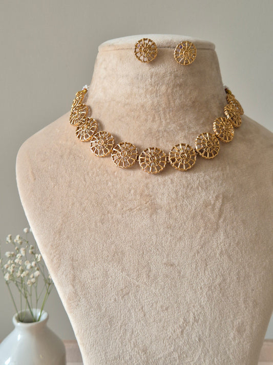 Kumari Necklace Set by Naitri - Necklace