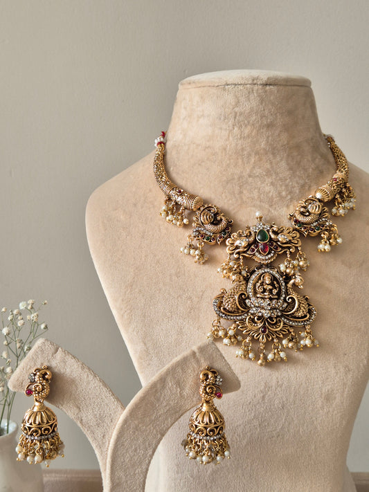 Tripthi Temple Necklace Set