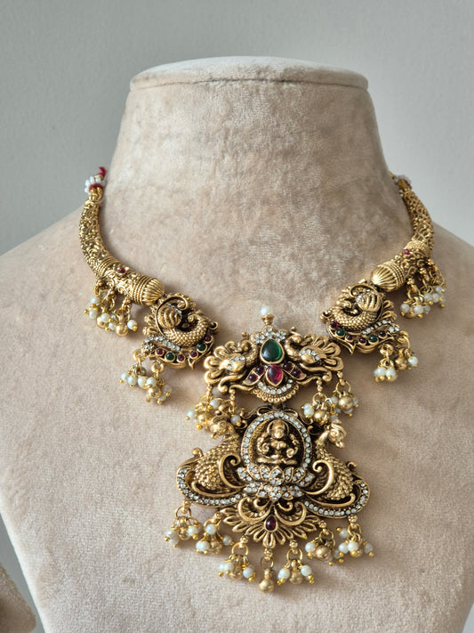 Tripthi Temple Necklace Set