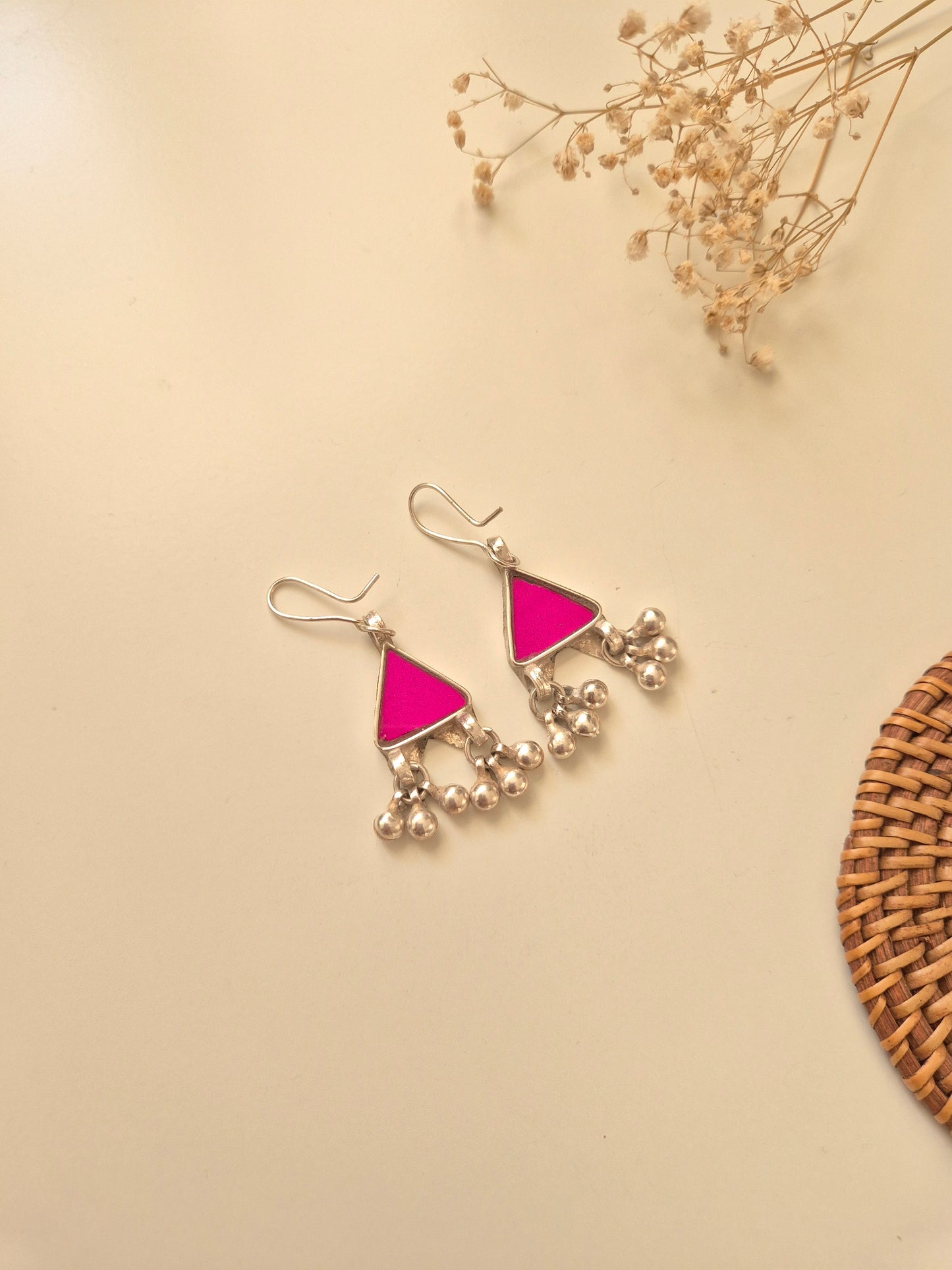 Gunjika Glass Earrings