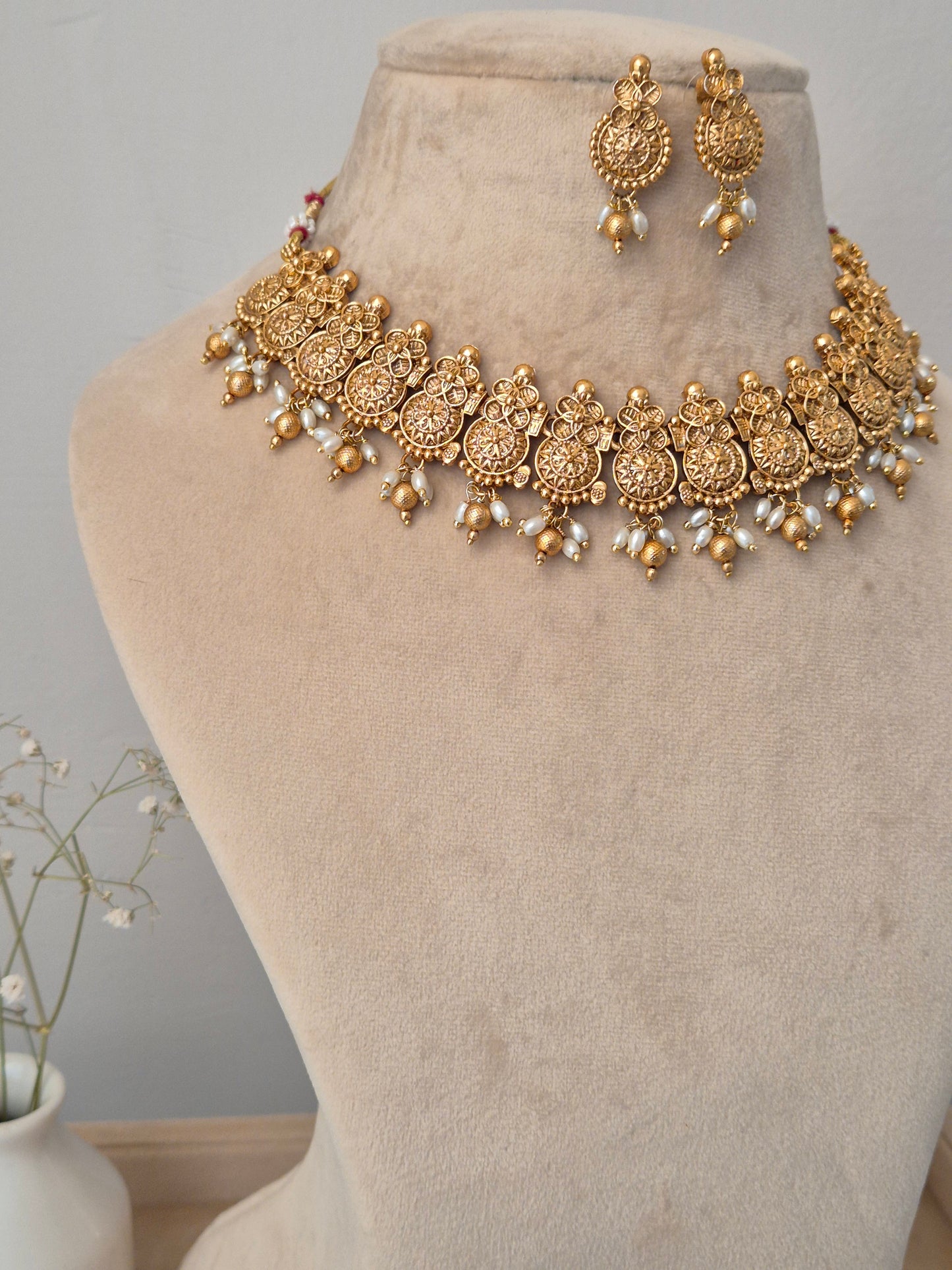 Bharathi Necklace Set