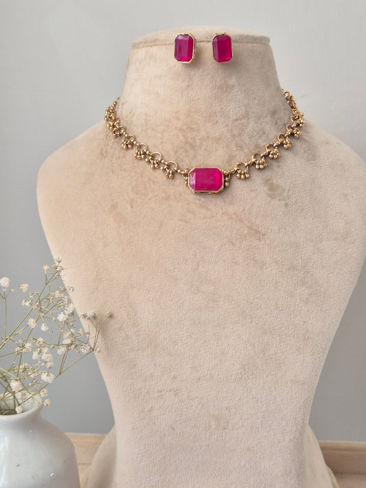 Babitha Necklace Set