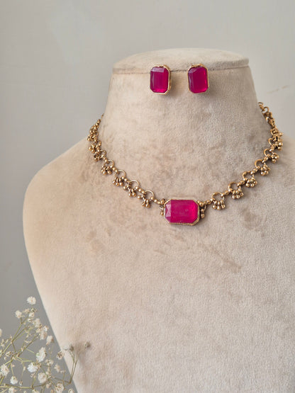 Babitha Necklace Set