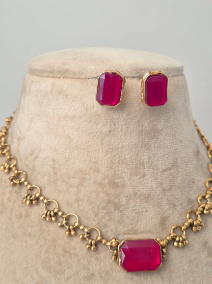 Babitha Necklace Set