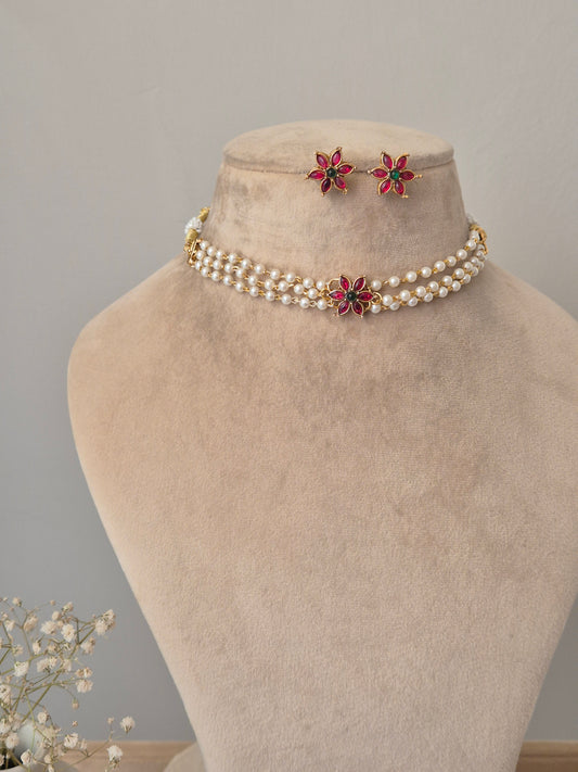 Barahmasi Choker Set