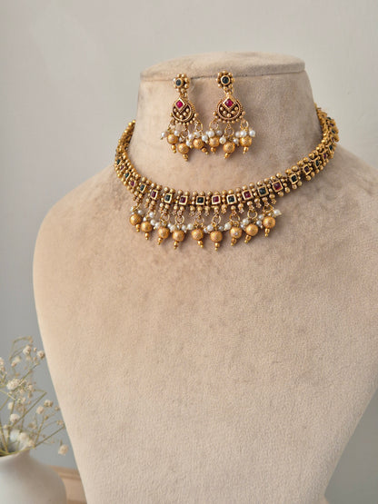Teertha Necklace Set