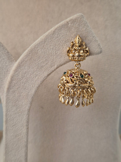 Chitralekha Temple Necklace Set