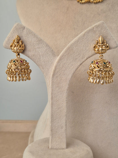 Chitralekha Temple Necklace Set