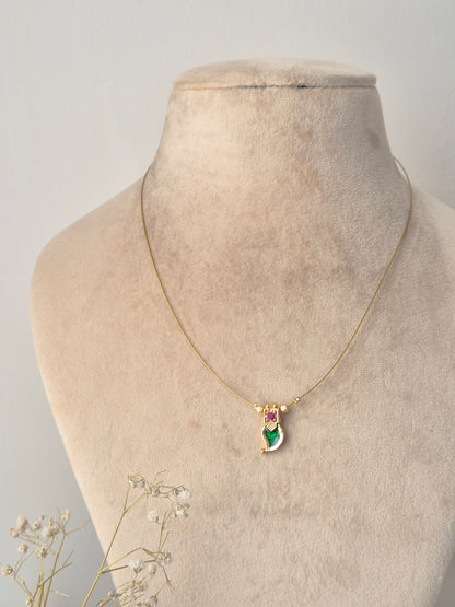 Navika Invisible Chain Necklace