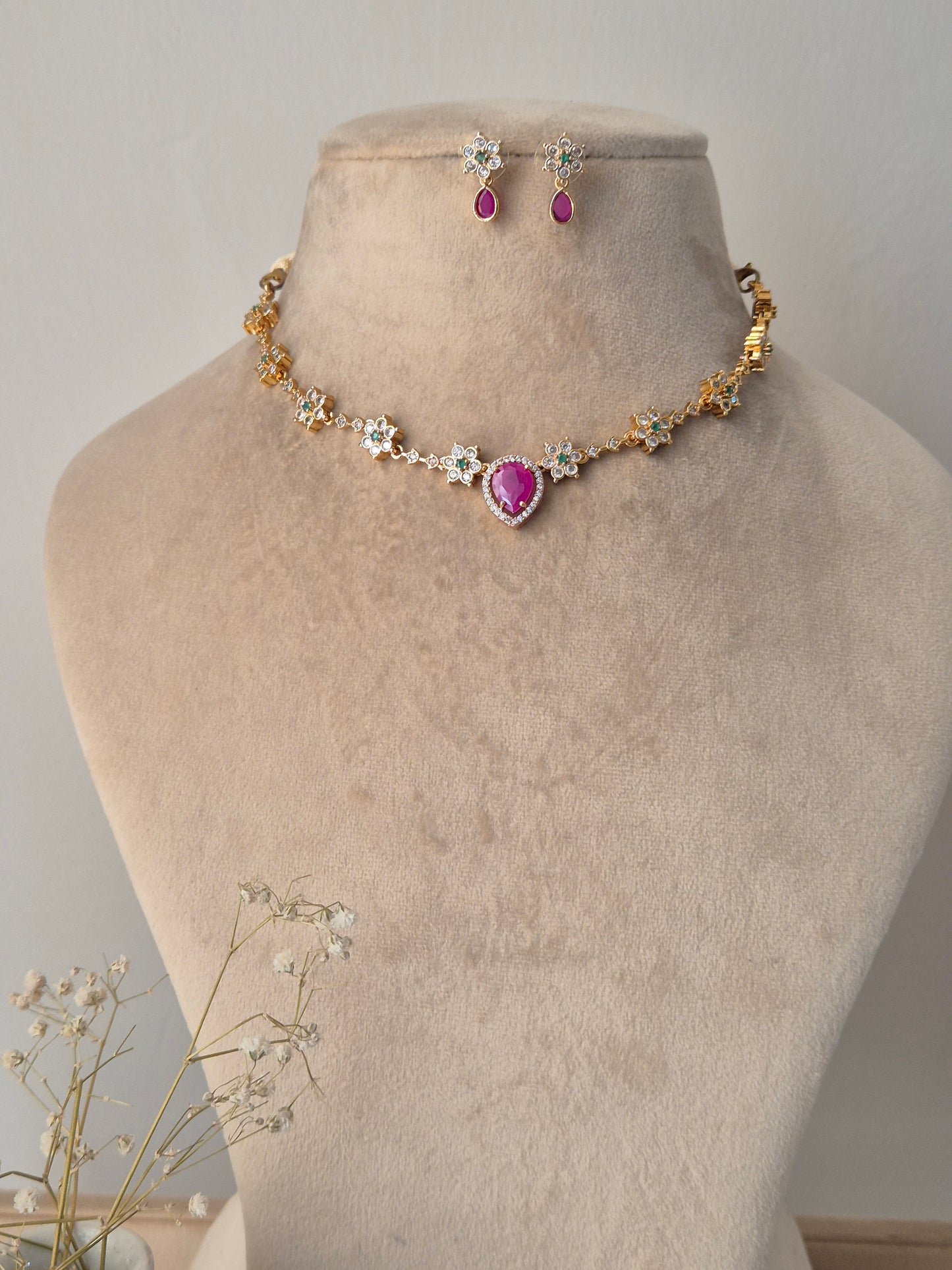 Umadevi Necklace Set