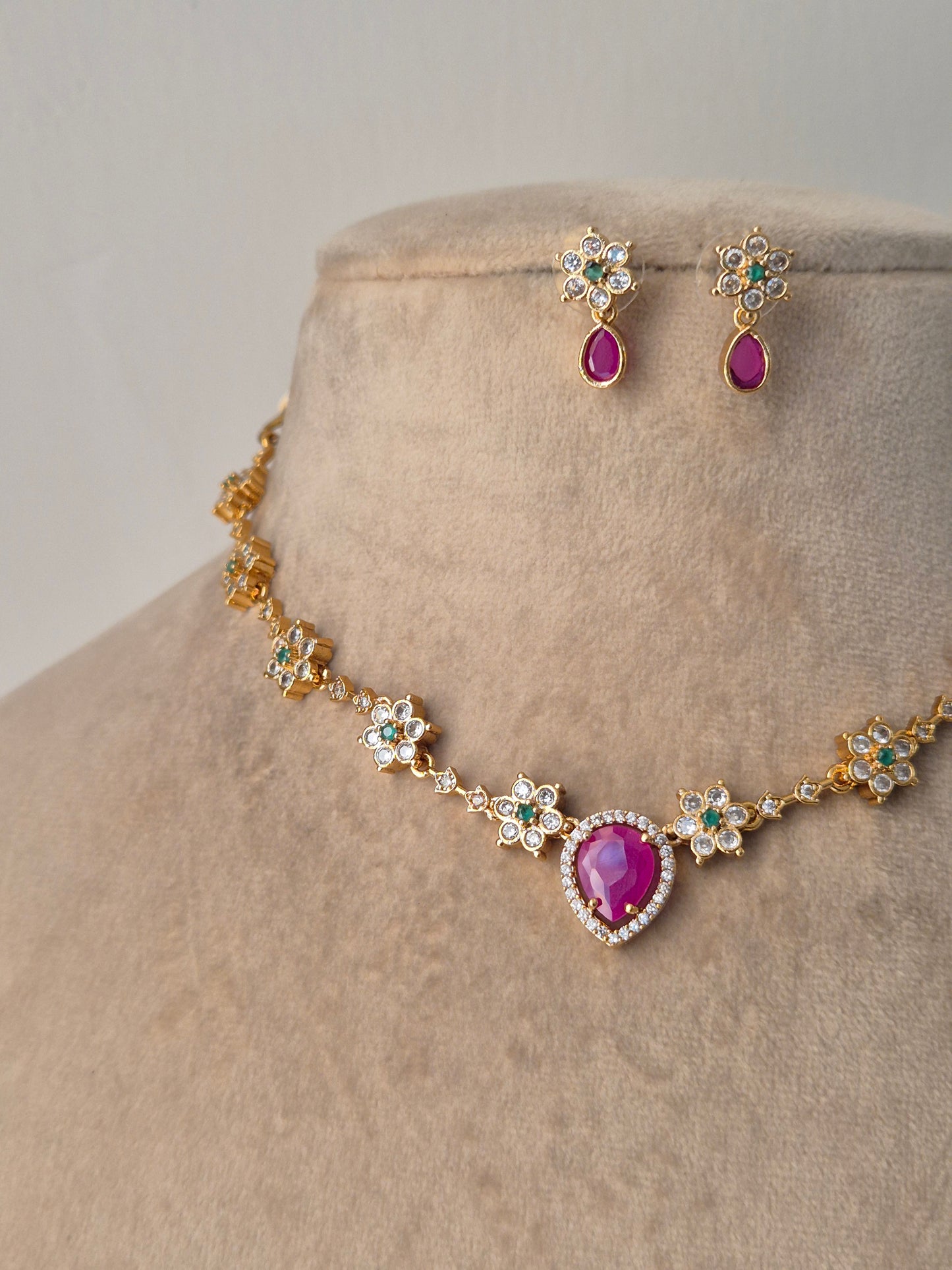 Umadevi Necklace Set