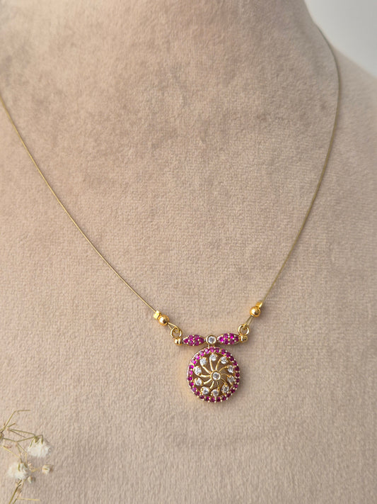 Zuni Invisible Chain Necklace Set