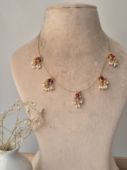 Reversible Ari Invisible Chain Necklace