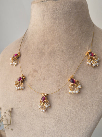 Reversible Ari Invisible Chain Necklace