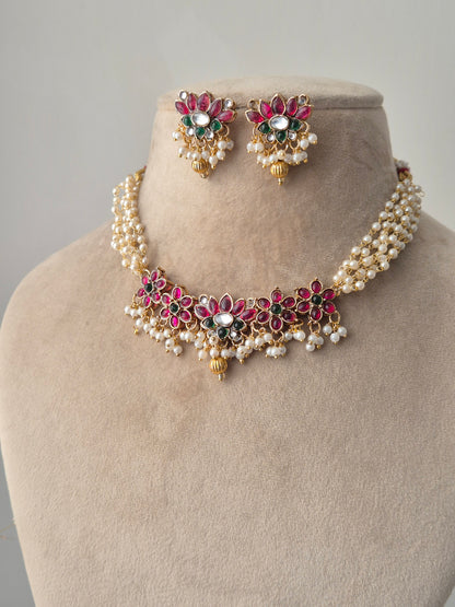 Savitri Choker Necklace Set