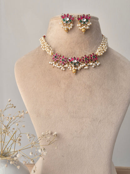 Savitri Choker Necklace Set