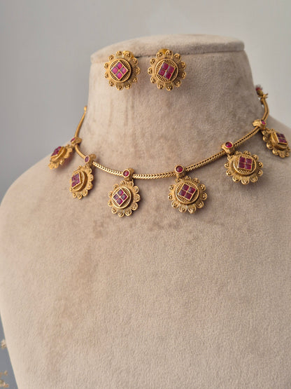 Ushasi Necklace Set