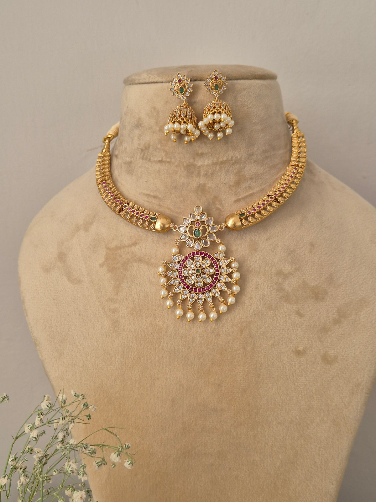 Drishti Necklace Set