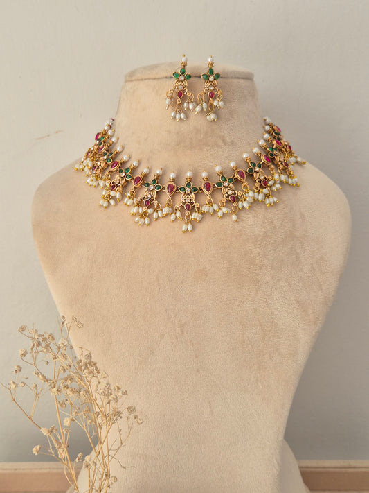 Rutvika Necklace Set