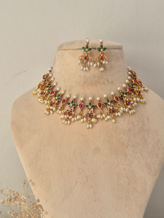 Rutvika Necklace Set